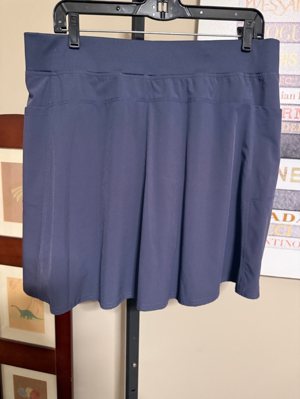 32 Degrees Navy Blue Women’s Active Skort - Picture 2 of 4